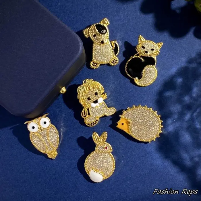 Van Cleef & Arpels Lucky Animals Collection Brooch In Different Design