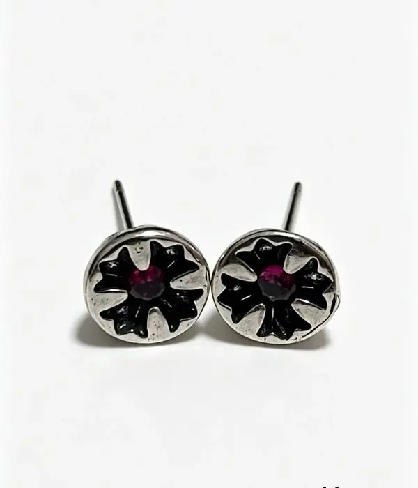 Chrome Hearts CO CH Plus Stud Earring